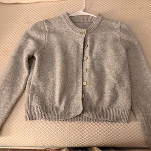 T.J.Maxx Light Gray Women's Cardigan